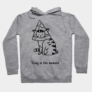 Living in the Moment - Cat Hoodie